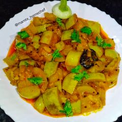 A picture of Bottle gourd Sabji.