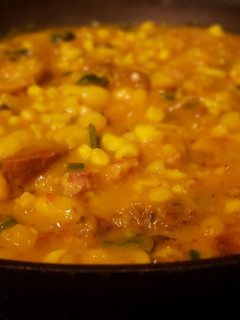 Una foto de Locro argentino