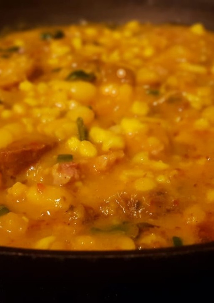 Una foto de Locro argentino