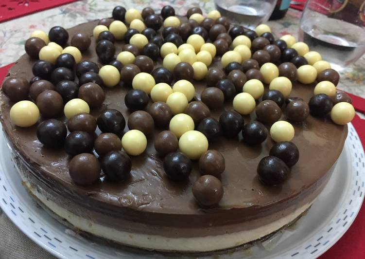 Tarta tres chocolates 🍫