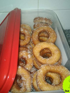 Una foto de Mini donas caseras