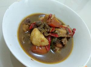 Foto resep Semur ayam baso kepiting
