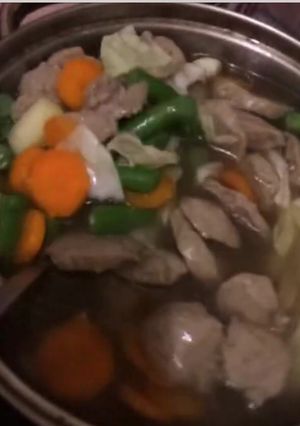 Foto resep Sop Bakso Sapi