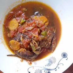 A picture of Fish Stew.
