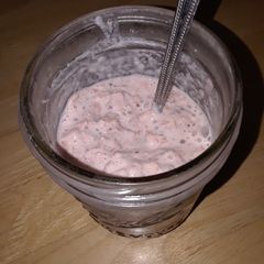 Strawberry Vanilla Overnight Oats A picture of Strawberry Vanilla Overnight Oats.