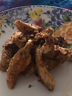 Una foto de Deditos de pollo al sartén
