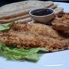 A picture of Fish Rava Fry Maharashtrian Style.