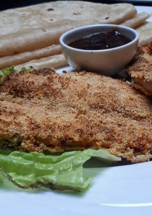 A picture of Fish Rava Fry Maharashtrian Style.
