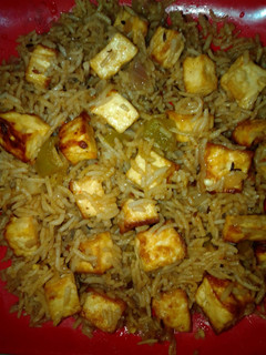 A picture of Paneer Pullav.