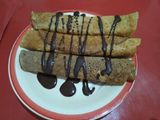Panqueques de cacao amargo y nuez 😋