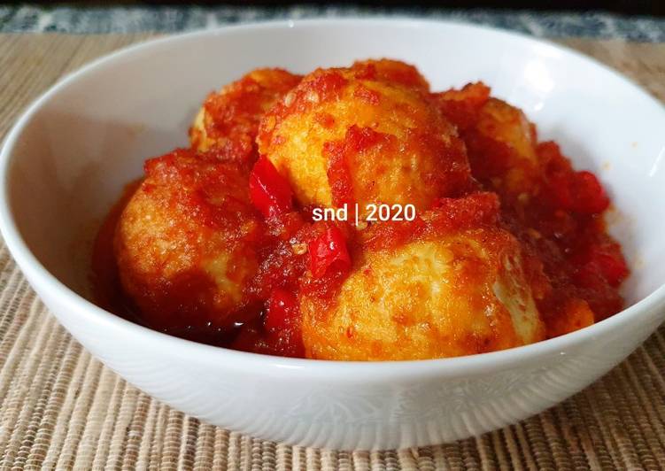 Telur Goreng Balado #masakanindo 🇮🇩