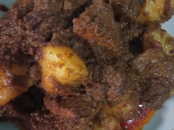  Bagaimana cara bikin Rendang daging kentang  lezat