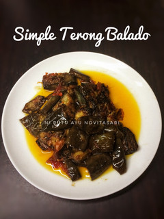 Foto resep Simple Terong Balado