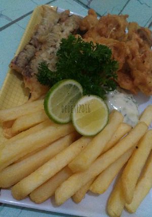 Foto resep Dendeng Fish and Chips