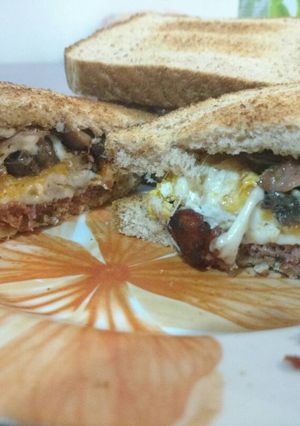 Una foto de Sándwich pobre