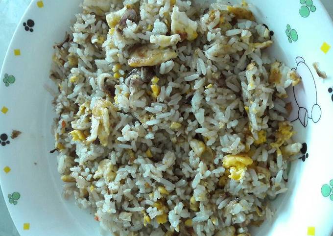 Nasi Goreng Daging Asap Simpel foto resep utama