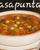Harira, sopa marroquí de legumbres 🍅 🧅🥣