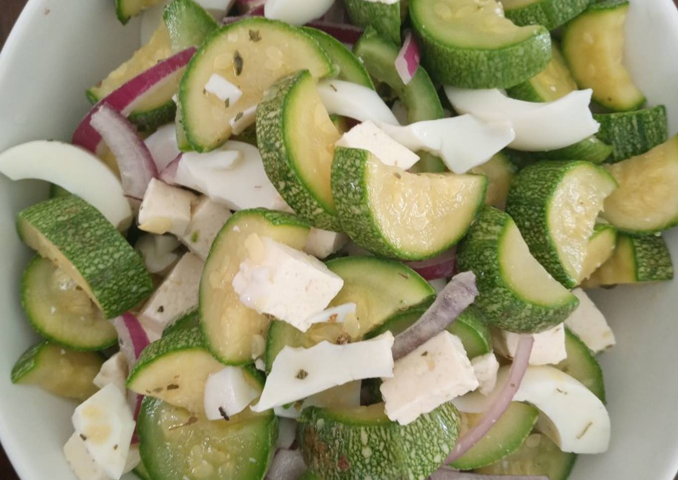 Ensalada de calabacitas