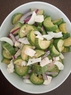 Una foto de Ensalada de calabacitas