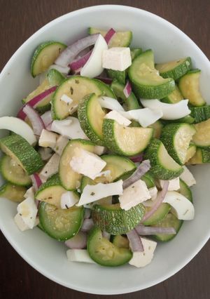 Una foto de Ensalada de calabacitas