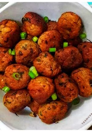 ফ্রাইড ক্যাবেজ বল রেসিপির প্রধান ছবি
