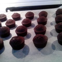 Thermomix Chocolate Cupcakes mini or regular A picture of Thermomix Chocolate Cupcakes mini or regular.