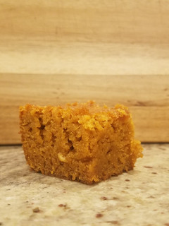 A picture of Pumpkin pie bars Gluten-free.