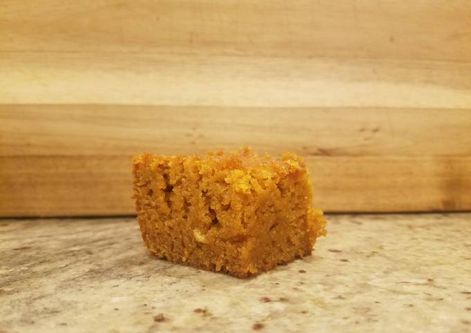 Pumpkin pie bars Gluten-free