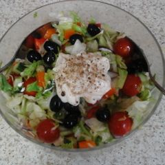 A picture of My Pepper Salad 😀.