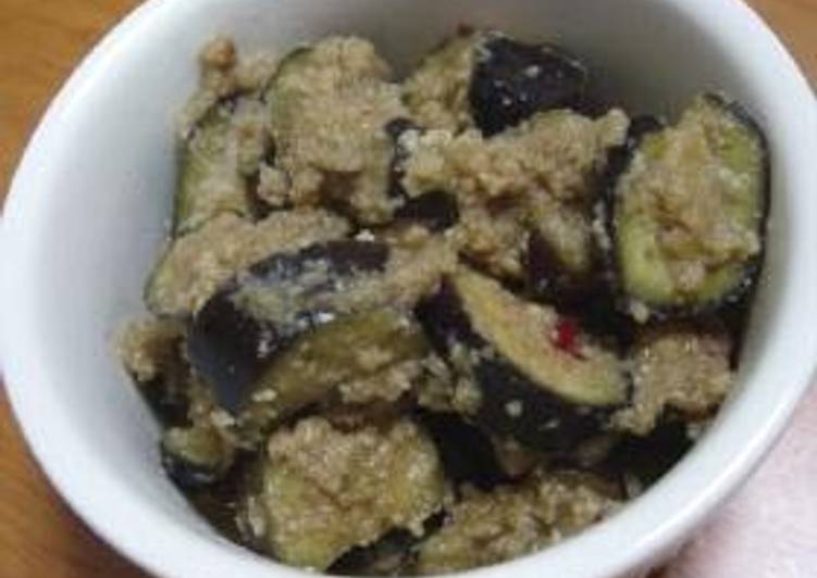 Recipe of Perfect Mapo Eggplant with Okara