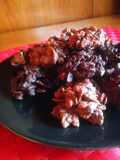 Una foto de Rocas de chocolate o petras fit