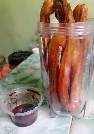 Foto resep Churros (donat Spanyol)