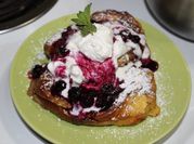 A picture of blueberry filling