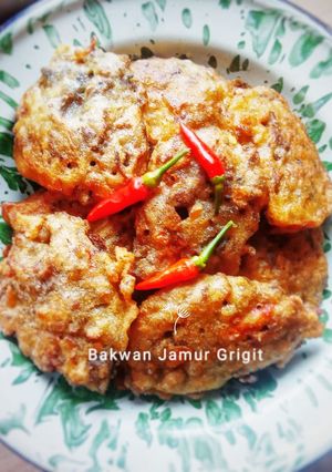 Foto resep Bakwan jamur gerigit