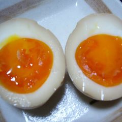 A picture of Soft-Boiled Marinated Eggs For Ramen or Over Rice.