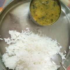 A picture of Methi dal recipe.