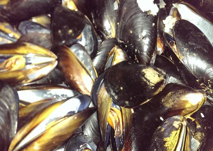 Recipe of Speedy Moules Marinieres (Sailors Mussels)