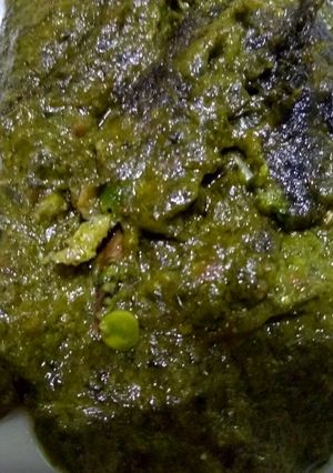 A picture of Sarson saag.