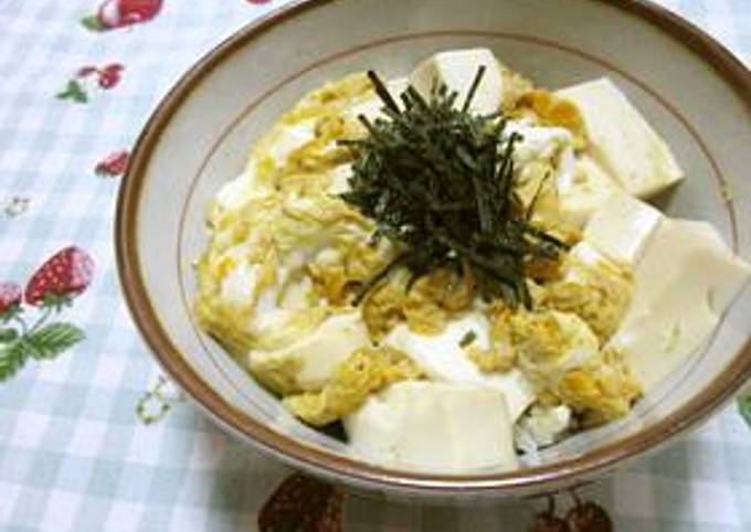 5-Minute Diet-Friendly Tofu Rice Bowl