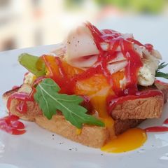 A picture of Ham And Egg Sandwich.