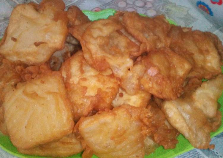 Resep Tahu goreng crispy, Bisa Manjain Lidah