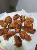 Croquetones de pollo rebozados con Corn Flakes