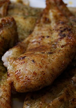 A picture of Pan-Seared White Fish.