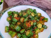 Gambar tumis okra pedas