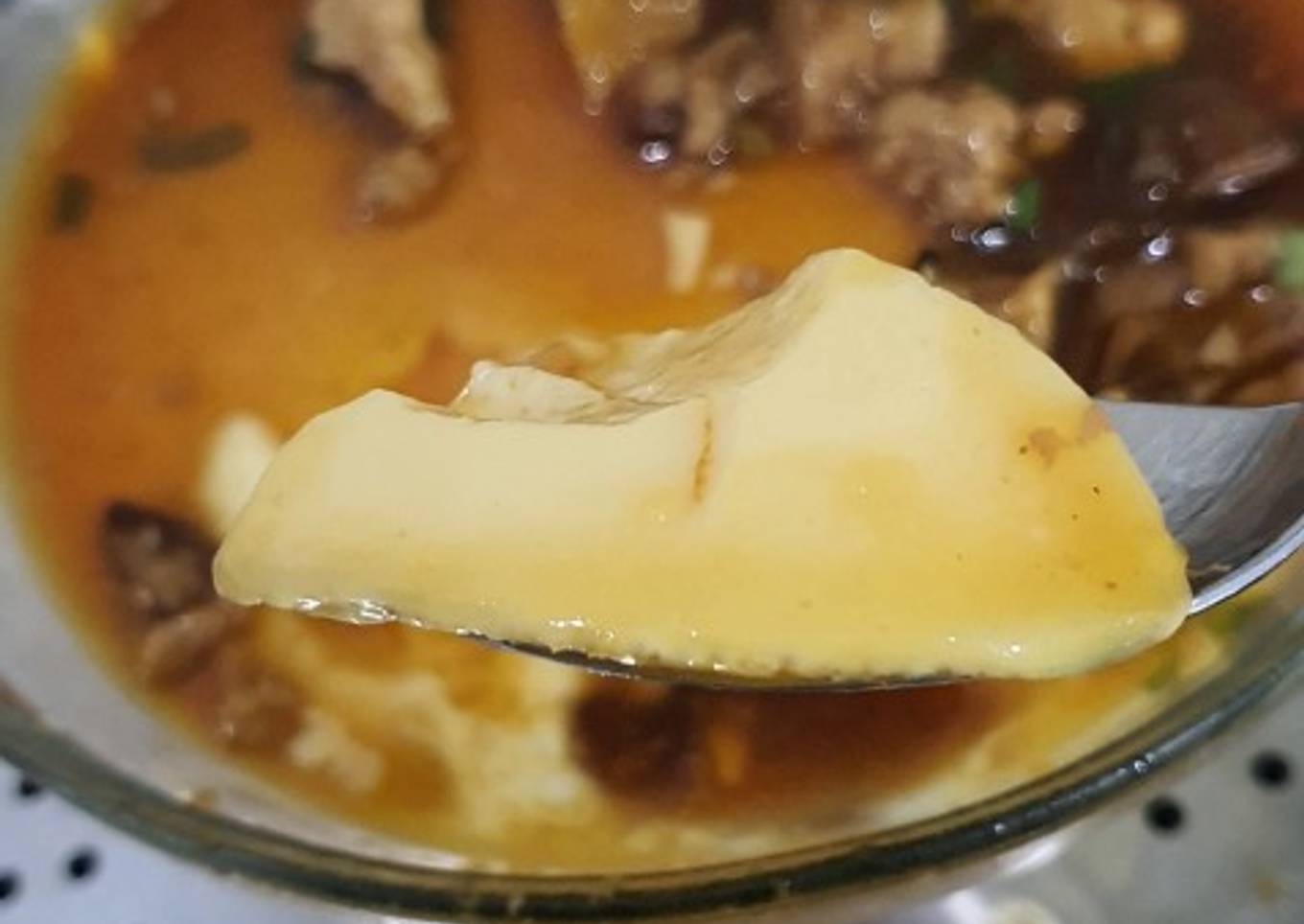 Egg Tofu Homemade