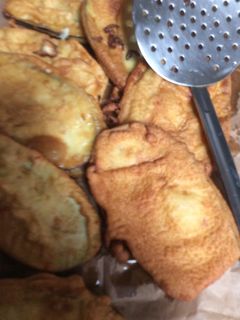 Una foto de Fritos de berenjenas