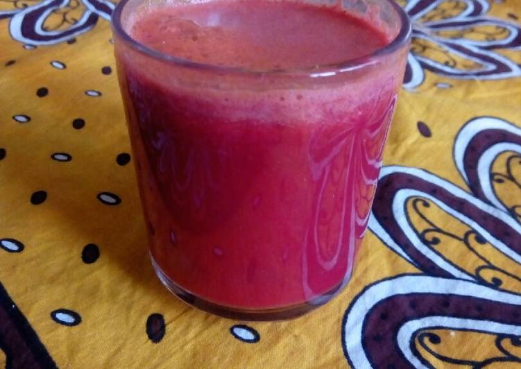 Steps to Prepare Homemade Blood booster