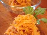 carrot sesame miso salad