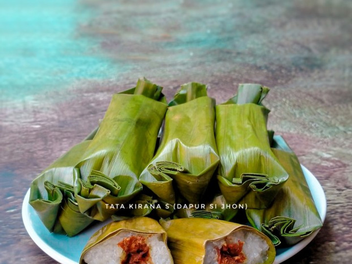 Resep Lemper Pulen isi Abon Menu Enak Dan Mudah Dibuat