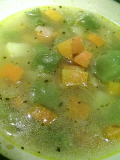 A picture of Vegetable soup.